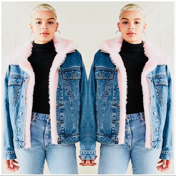 | new | Oversized Denim Jacket - Picture 1 of 3